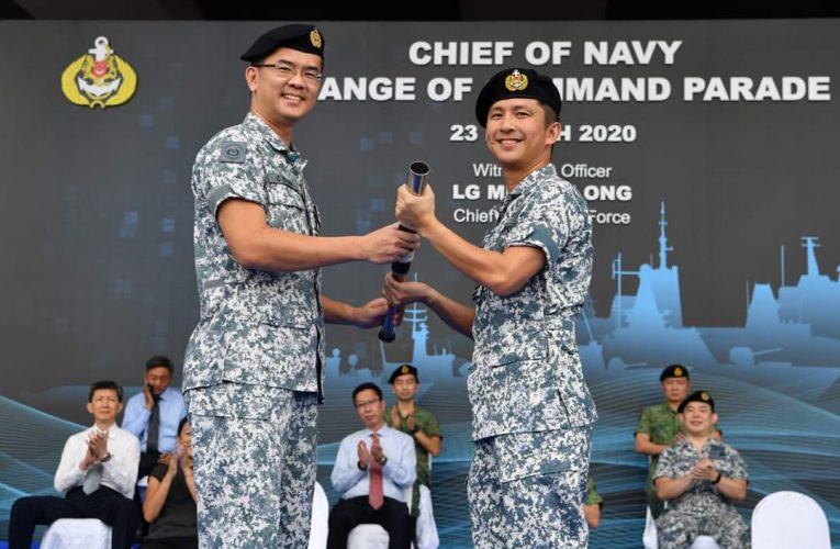 Salute to the New Chief Republic of Singapore Navy!