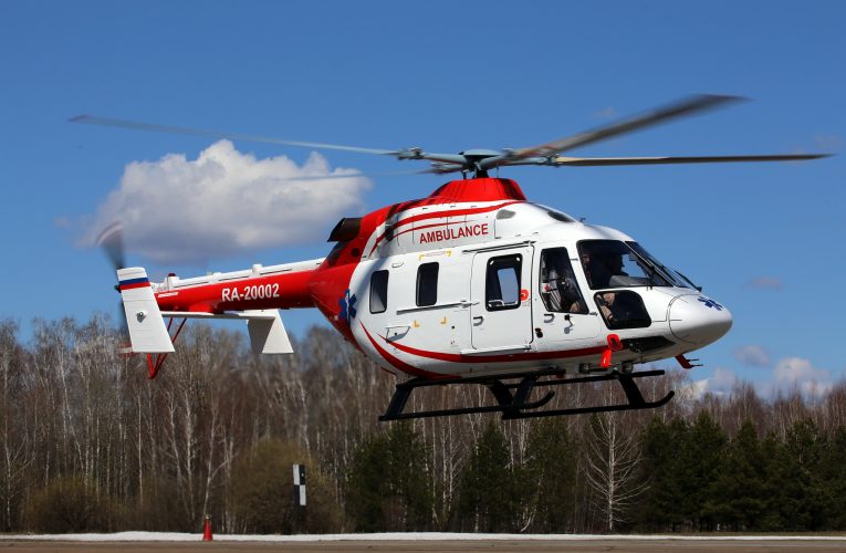 First ANSAT Helicopter for EMERCOM, Approval for COVID-19 Isolation Units Onboard