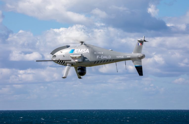 Schiebel Camcopter® S-100 and Nordic Unmanned Monitor Ship Emissions for EMSA