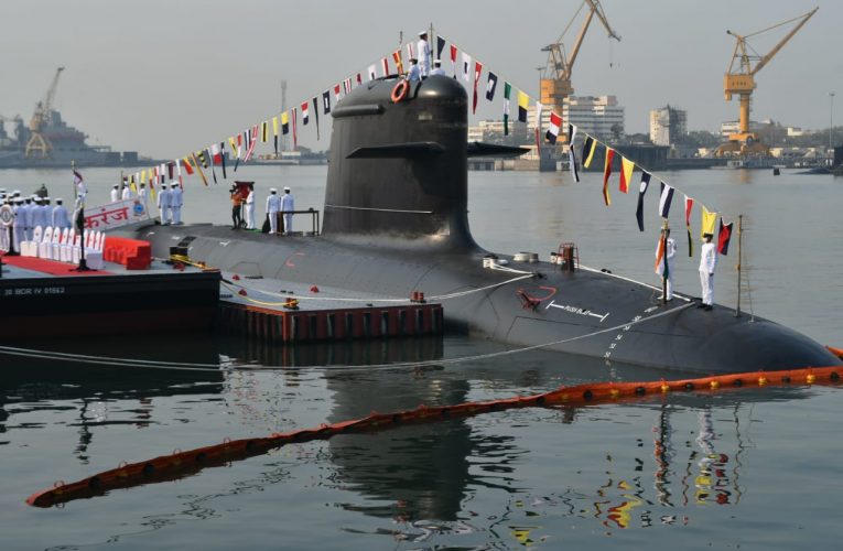 Indian Navy Commissions Third Scorpene-Class Submarine, INS Karanj