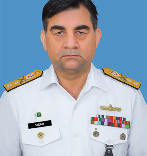 Rear Admiral Muhammad Shuaib HI(M), Director-General, Pakistan Maritime Security Agency