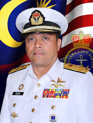 Admiral Tan Sri Mohd Reza Mohd Sany, Chief of Royal Malaysian Navy