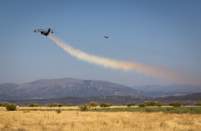 Airbus A400M Firefighting Kit Test A Success