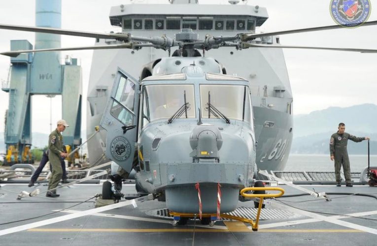 BRP Jose Rizal Now Qualified to Land AW-159 Helicopters