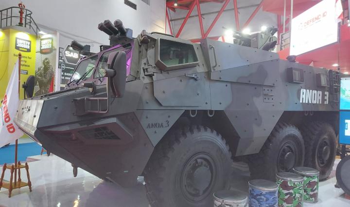 Arquus and PT Pindad Displays Latest ANOA 3 Armoured Vehicle