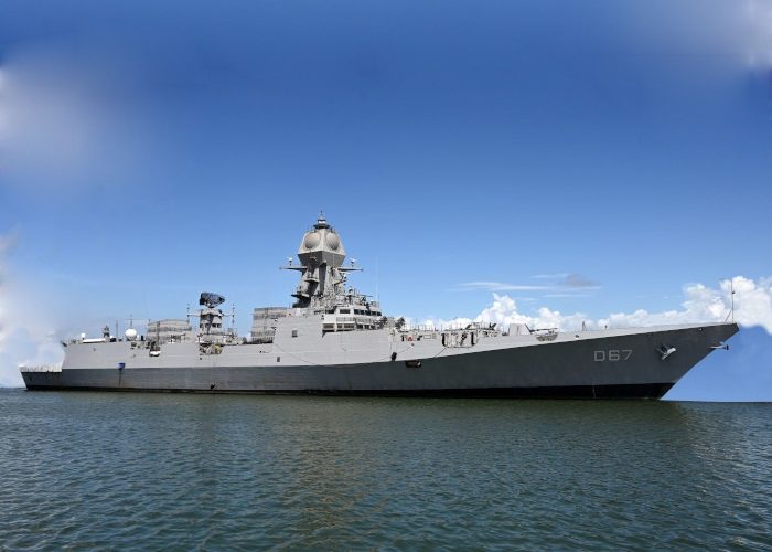 Indian Navy Commissions Second Visakhapatnam-Class Destroyer