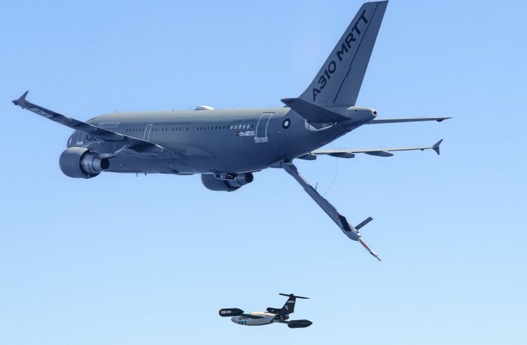 Airbus Achieves In-Flight Autonomous Guidance and Control of a Drone From a Tanker Aircraft
