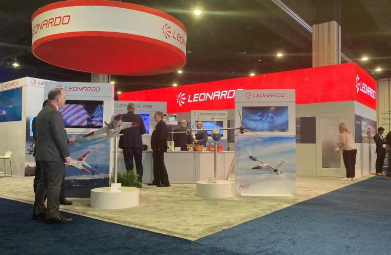 Leonardo Display Cutting Edge Technologies at Navy League Sea Air & Space 2023