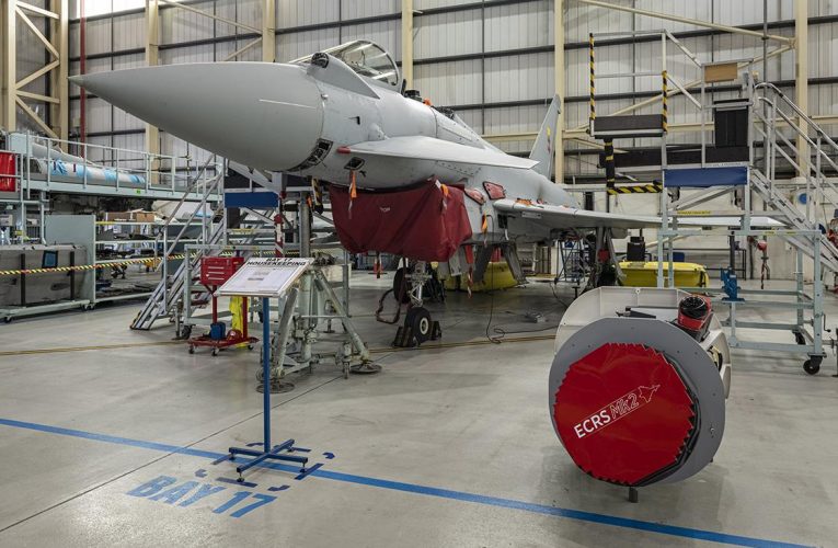 First ECRS Mk2 Radar for UK Typhoon Fleet Delivered
