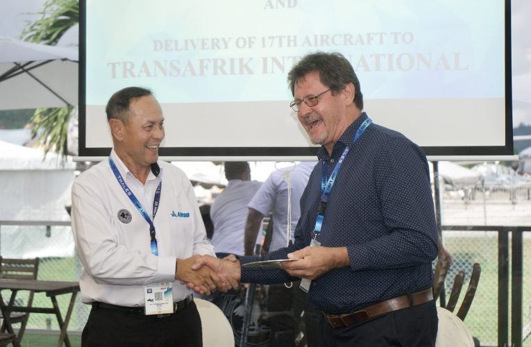 Malaysian Aerospace Firm AIROD Delivers Transafrik International of Uganda Their 17th Aircraft after Heavy Maintenance
