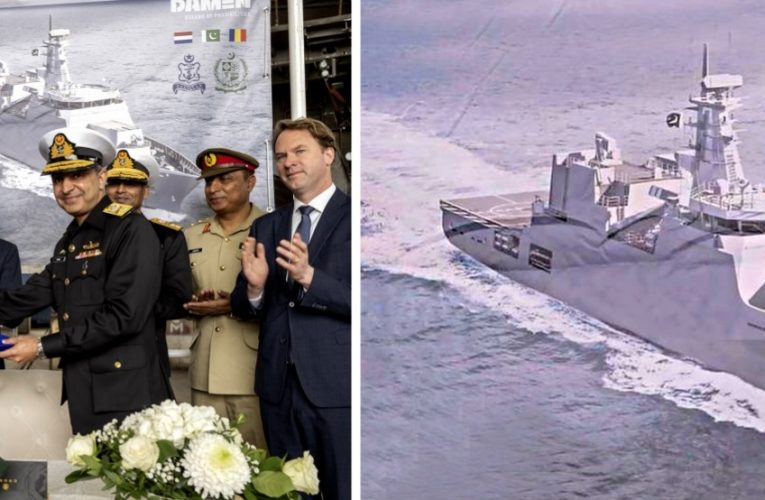 Keel Laying of Pakistan Navy’s Second OPV at DAMEN’s Romanian Shipyard