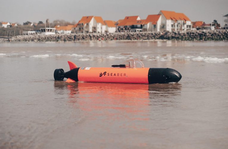 SEABER: Successful English Channel Crossing with an Underwater Drone -A World First!