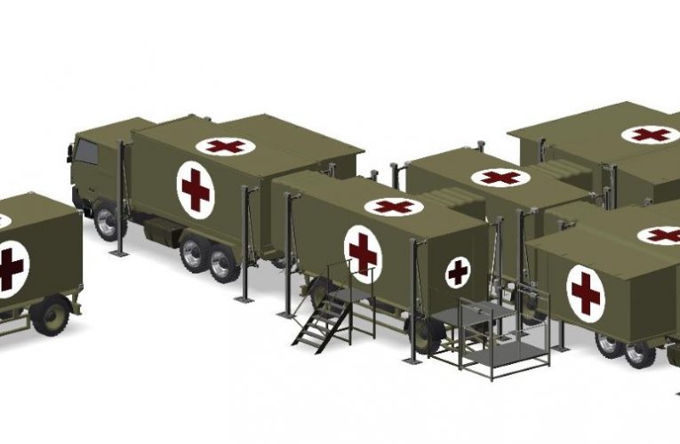Rheinmetall to Supply Ukraine with Two Forward Surgical Team Stations