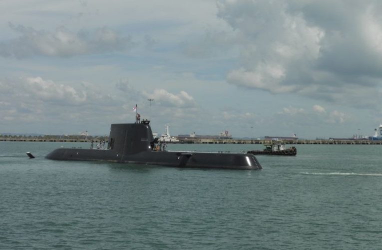 First Invincible-Class Submarine Arrives in Singapore