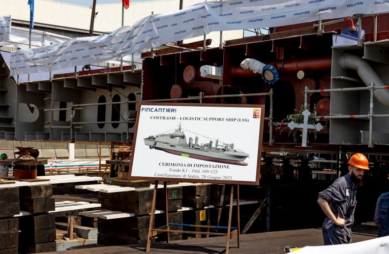 Keel Laying of Atlante, the Second LSS for the Italian Navy