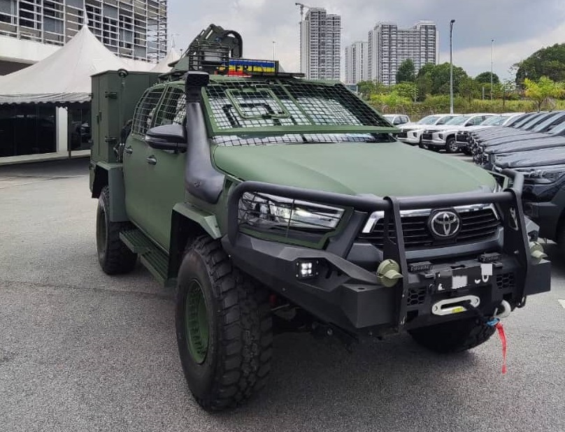 馬來西亞Mildef公司:獲得馬來西亞陸軍輕型前線維修車輛合
