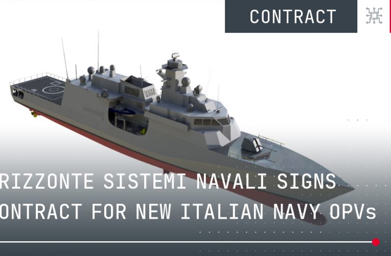 Orizzonte Sistemi Navali Signs Contract for New Italian Navy OPVs