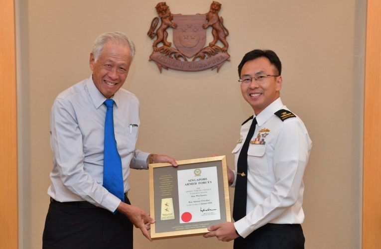 Singapore’s Chief of Navy Promoted