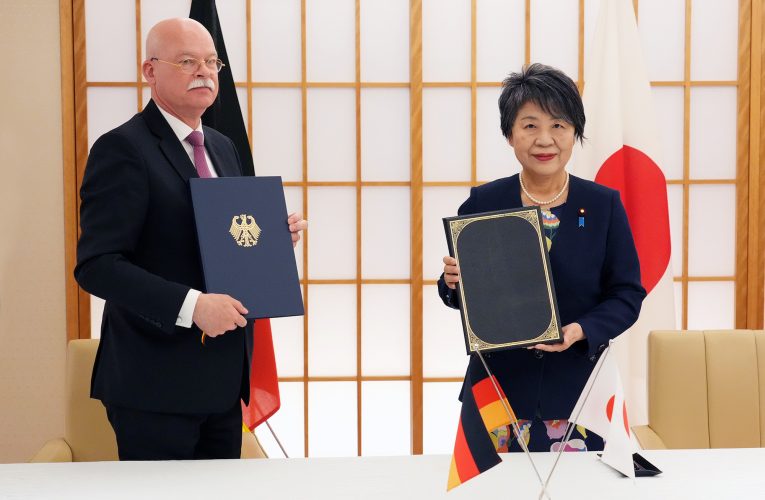 Japan and Germany Sign Defence Pact
