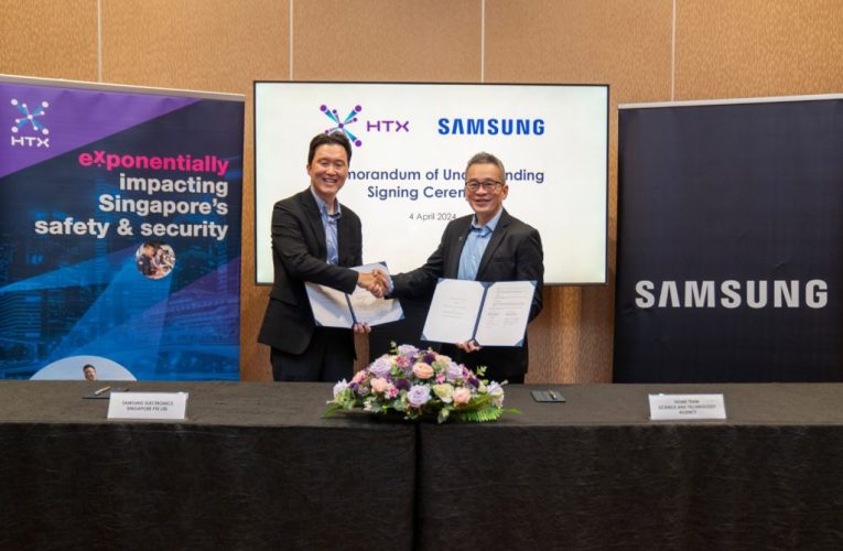 HTX Partners with Samsung to Develop Next-Generation Solutions for Frontliners and Bolster National Cybersecurity Efforts