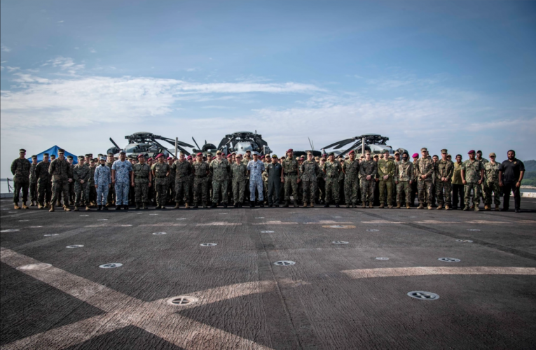 Malaysian Paratroopers and US Marines Launch Ex Tiger Strike 24
