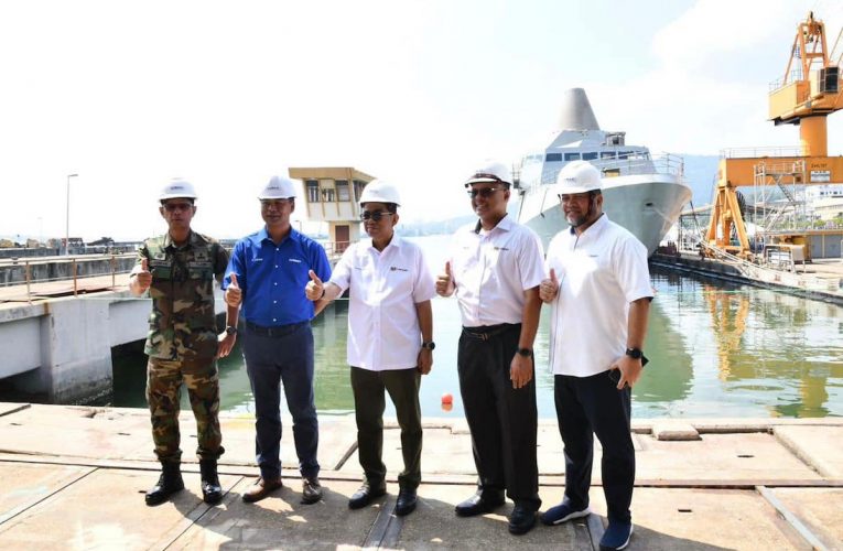 Malaysia’s Littoral Combat Ship Now In Water