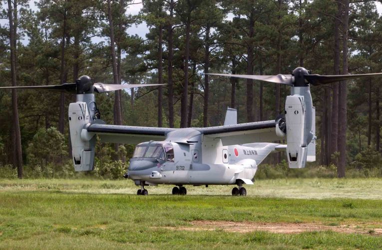 Japan Osprey fleet grounded