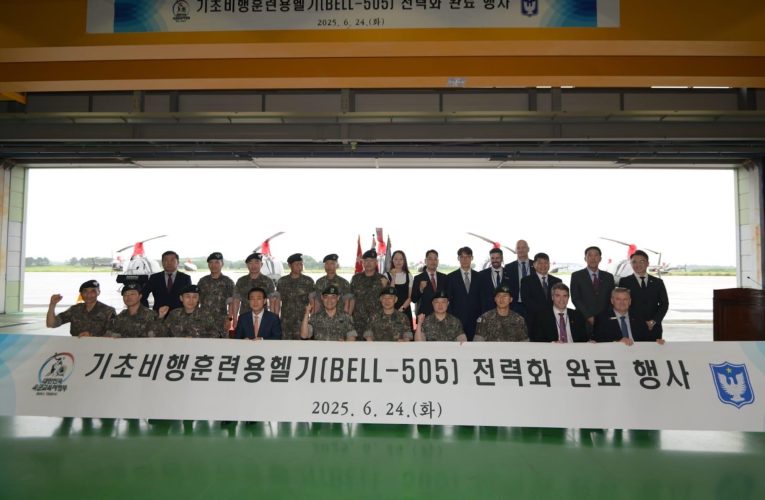 Bell Successfully Delivers 40 Bell 505s To South Korea