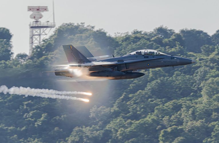 Malaysian F/A-18D Hornet Jet Crashes In Accident
