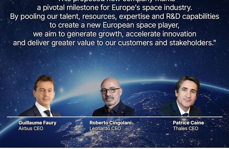Airbus, Leonardo, Thales Partner On Space Autonomy