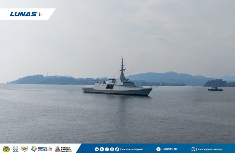 First Malaysian LCS Begins Sea Trials