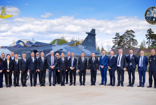 First Thai Gripen E/F Enters Production