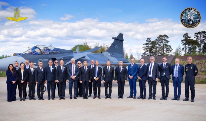 First Thai Gripen E/F Enters Production