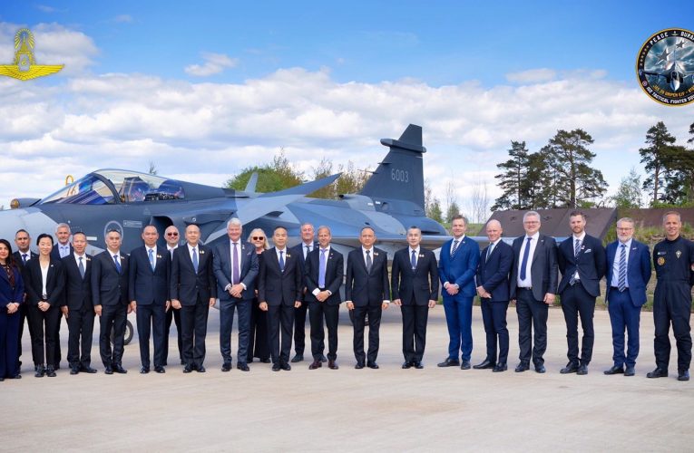 First Thai Gripen E/F Enters Production
