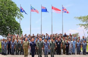 Five Power Exercise Bersama Shield Underway