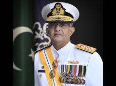 Admiral Naveed Ashraf, Chief of the Naval Staff, Pakistan Navy