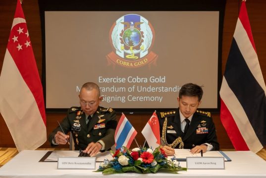 Singapore, Thailand Renew Cobra Gold Commitment