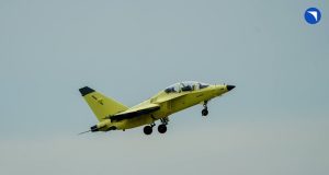 Yak-130M Takes Maiden Flight