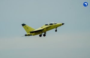 Yak-130M Takes Maiden Flight