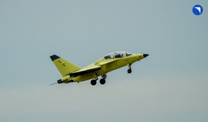 Yak-130M Takes Maiden Flight