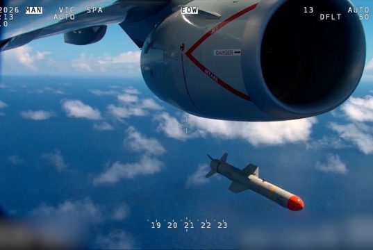 New Zealand P-8A Poseidon Fires AGM-84 Harpoons In First