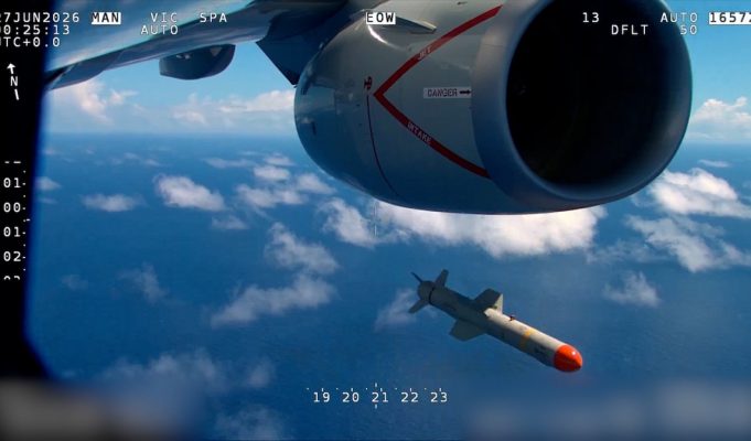 New Zealand P-8A Poseidon Fires AGM-84 Harpoons In First