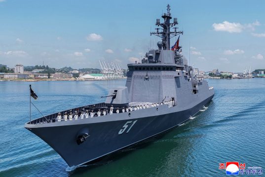 N. Korea Commissions Latest Frigate
