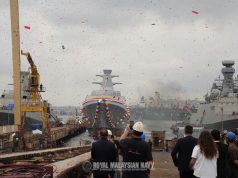 Third Malaysian Littoral Mission Ship Batch 2 Hits Water