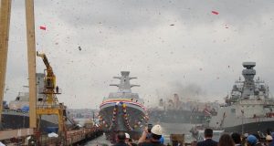 Third Malaysian Littoral Mission Ship Batch 2 Hits Water