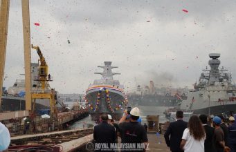 Third Malaysian Littoral Mission Ship Batch 2 Hits Water