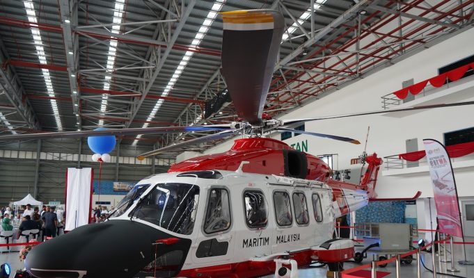 Malaysia Coast Guard Receives First Leonardo AW189 Helicopter