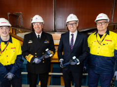 BAE Systems Australia Lays Keel Of First Hunter-Class Frigate