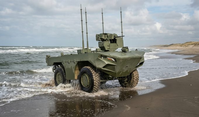 The First Wave Of Amphibious Assault Is Now Unmanned: FNSS Unveil U-MAV
