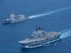 Indonesia’s First Aircraft Carrier Arrives In Indonesian Waters